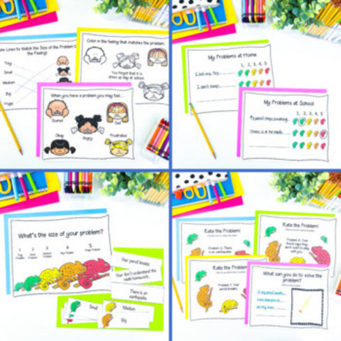 Self-Regulation Coping Skills Bundle Size of the Problem & Emotional Regulation